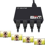 4K HDMI Splitter 1x4 Ports v1.4