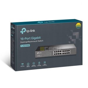 TP-Link 16-Port Gigabit Desktop/Rackmount Switch TL-SG1016D