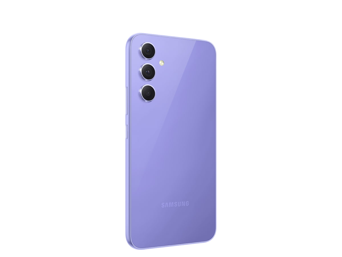 rear view three-quarter angle in Awesome Violet colour